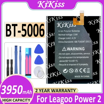 Аккумулятор KiKiss Bt-5006 емкостью 3950 мАч для LEAGOO Power 2 В наличии Новейшего производства, Высококачественный Аккумулятор + Отслеживание + Инструменты