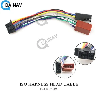 15-110 Автомобильный ISO Жгут проводов Головной кабель для SONY CDX Стерео Радио Провод Адаптер Штекер Проводки Соединительный кабель