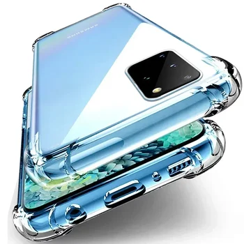 Роскошный Прозрачный Чехол Для Телефона Samsung Galaxy S8 S9 S10 S20 S21 S22 S23 Ultra Plus FE Note 9 10 A50 A51 A52 A53 A54 Противоударный Чехол