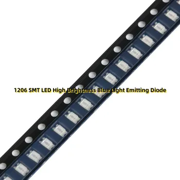 100ШТ 1206 SMT LED Высокой Яркости Синий Светоизлучающий Диод