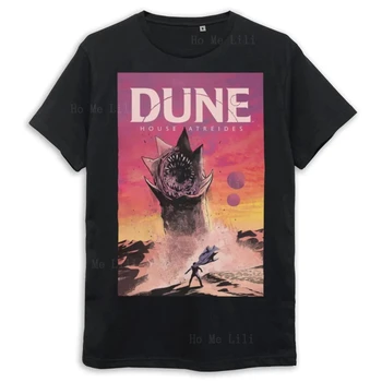 Мужские и женские размеры Dune House Atreides, модный дизайн, новый стиль, футболка из 100% хлопка на заказ
