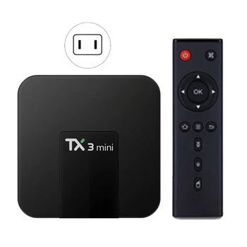 Tx3 Mini Android10.0 BT4.0 телеприставка Allwinner H313 TV Box 2 + 16g HDR4K 2,4 G + 5G Wifi ТВ-ресиверы Сетевой медиаплеер