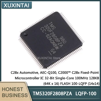 1-5 шт. Новый оригинальный TMS320F2808PZA TMS320F LQFP-100 Микросхема микроконтроллера 32-Разрядная Одноядерная 100 МГц 128 КБ (64 К x 16) FLASH