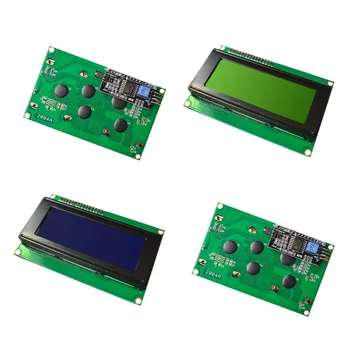 LCD2004 + I2C 2004 20x4 2004A синий экран HD44780 для arduino Character LCD/с Модулем Адаптера последовательного интерфейса IIC/I2C
