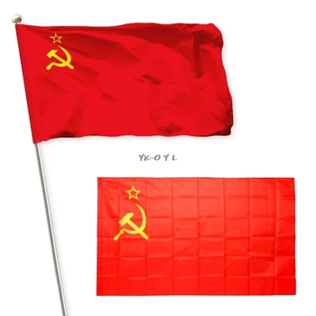 Вывешивание флага Советского Союза Страны для Вывешивания Баннеров для Парада Фестиваля 3x5 Футов