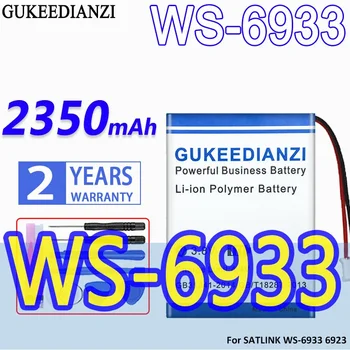 Аккумулятор GUKEEDIANZI Высокой Емкости WS6933 2350mAh для Цифрового Спутникового Искателя SATLINK TV WS-6933 6923 DVB-S/S2 DVB-S2