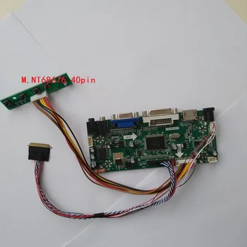 HDMI DVI VGA светодиодный ЖК-ДИСПЛЕЙ LVDS контроллер драйвер платы комплект diy для 40pin N173O6-L01/N173O6-L02 1600X900 Панель экрана