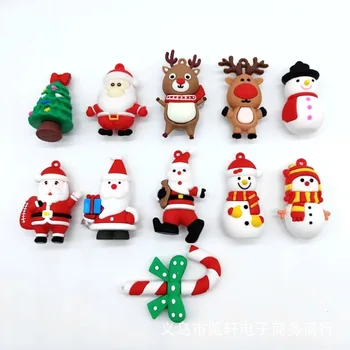 Подарки-брелки с изображением Санта-Лося, рождественские подвески, подарки для гостей, рождественские товары, обзоры сувениров, Новый год для детей
