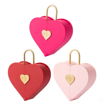 Подарочная коробка Love Heart Элегантный Футляр для ювелирных изделий Для хранения ювелирных изделий N0HE