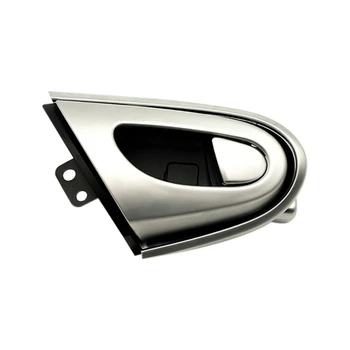 Автомобильная Правая внутренняя дверная ручка для Luxgen 7 SUV U7 2011-2017 Дверная ручка с хромированной накладкой Внутренняя дверная застежка