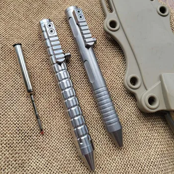 Мини-тактическая ручка из титанового сплава EDC с коллекционным письмом, Многофункциональные портативные инструменты EDC для улицы