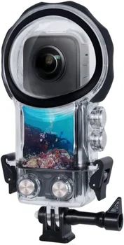Водонепроницаемый чехол для экшн-камеры Insta360 X3, водостойкий корпус Водонепроницаемый чехол для экшн-камеры Insta360 X3