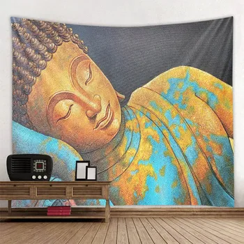 Гобелен Будды, украшение мандалой, настенная ткань, украшение стен дома хиппи, гостиная, фоновая ткань спальни