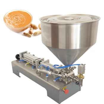 Автоматическая машина для розлива меда, количественная пневматическая машина для розлива томатного соуса и соуса чили
