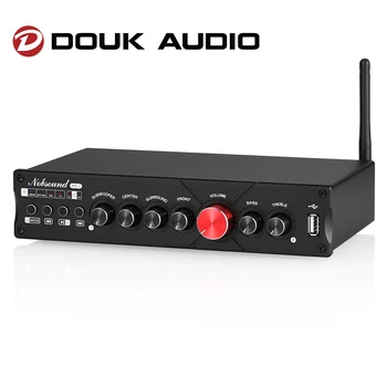 Douk Audio HiFi 5.1-Канальный Цифровой Усилитель Bluetooth 5.0 Приемник USB/КОАКСИАЛЬНЫЙ/OPT Домашний Кинотеатр Усилитель Сабвуфера Усилитель LDAC