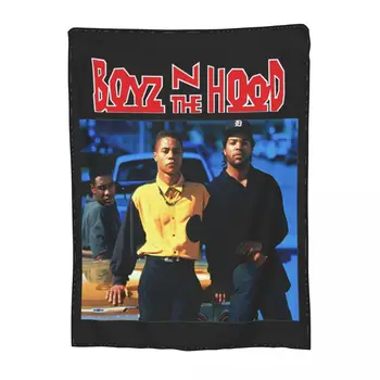 Удобное Пленочное Одеяло Boyz N The Hood Stuff Home Decorative Blanket Throw из Легкой Тонкой Фланели для Дивана
