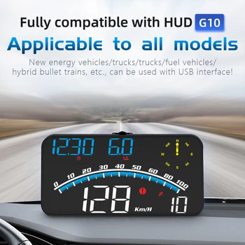 Автомобильный GPS Головной Дисплей Автоэлектроника HUD Экран Проектор Дисплей Цифровой Автомобильный Спидометр Аксессуары Для Автомобиля