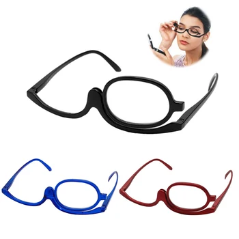 Женские очки, Увеличивающее стекло для макияжа, Мужские складные очки для чтения, Полимерная линза в оправе из ПК, очки с синим светом от + 1,0 До + 4,0.