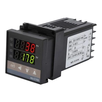 Цифровой Регулятор температуры с несколькими входами REX-C100 Профессиональная Сигнализация 0 ℃-1300 ℃ для Электроэнергетики Химической Промышленности