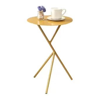 1Шт Home Ins Маленький чайный столик в скандинавском стиле для гостиной, Железный художественный декоративный приставной столик, современная простота, Мини-круглый столик