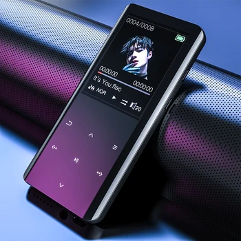 Музыкальный MP3-Плеер RUIZU D25 С Bluetooth 5.0 Smart Touch Screen Поддержкой Звука Без Потерь Динамик TF-Карты Smart Walkman