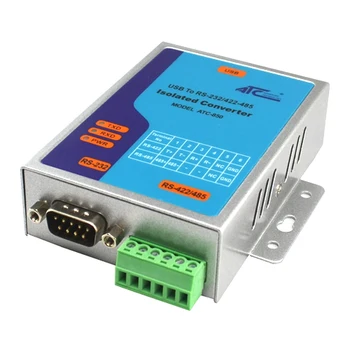 Высокоскоростной изолированный преобразователь USB в RS-232/422/485 ATC-850