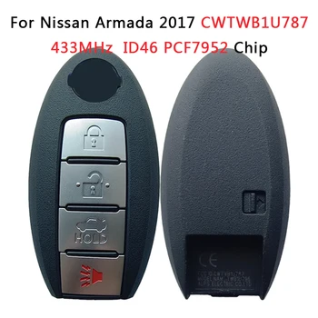 TXK027087 Оригинальный TWB1U796 Для Nissan Armada 2017 Smart Remote Автомобильный Брелок 4 Кнопки 433 МГц PCF7952 Чип FCC ID CWTWB1U787