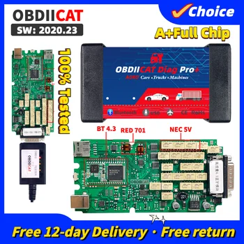 Новый MU Case BT A + Single pcb одноплатный сканер obdeleven2 Bluetooth Автоматический диагностический инструмент для автомобиля/Грузовика с NEC Relay Real
