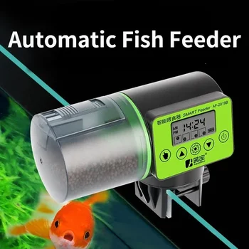 Емкость И Время автоматической подачи Интеллектуальных рыб Аквариумный аквариум Золотая Рыбка Большая