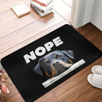 Противоскользящий коврик для собаки ротвейлера, кухонный коврик, забавный ковер для пола, коврик для входной двери, домашний декор