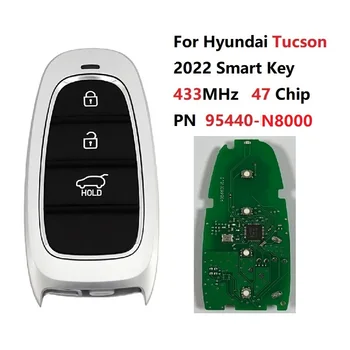 CN020267 Автомобильный Ключ Дистанционного Запуска 95440-N8000 Для Hyundai Tucson 2021 Fob Remote 3 Кнопки 433 МГц ID47