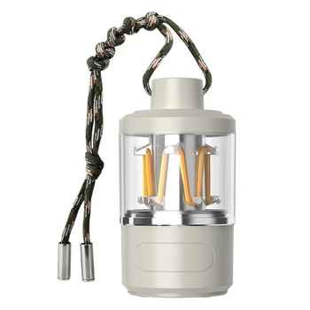Встроенные светодиодные настольные фонари Аварийный перезаряжаемый подвесной светильник для палатки при перебоях в подаче электроэнергии в доме, ремонте автомобилей, снаряжении для кемпинга