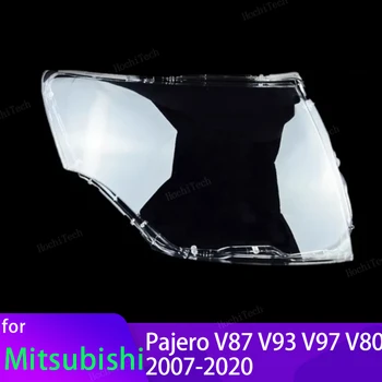 Прозрачный корпус передних фар Крышка корпуса объектива для Mitsubishi Pajero V87 V93 V97 V80 NS NT NW NX Exceed 2007-20