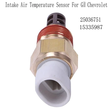 1 шт. Прочный датчик температуры всасываемого воздуха Прямая замена Датчика IAT Запасные части для GM Chevrolet 25036751 15335987