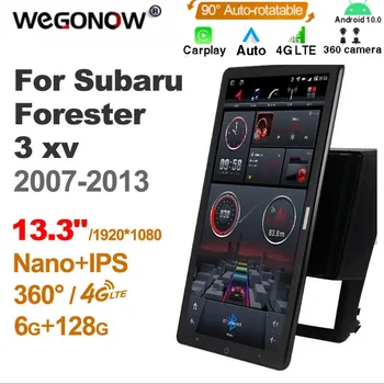 TS10 Android10.0 Собственное автомобильное радио Auto для Subaru Forester 3 xv 2007-2013 с 13,3 