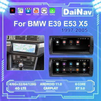 Android 11,0 10,25 Дюймов Автомобильный Радиоприемник Для BMW X5 E53 M5 E39 E38 5 Серии GPS Навигация Авто Стерео Головное Устройство Carplay Авторадио