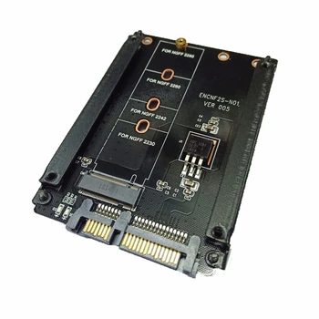 НОВИНКА-карта адаптера NGFF к SATA3 M.2 KEY B-M SSD с жесткого диска на карту преобразования 6G