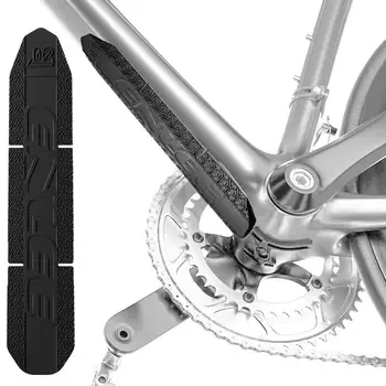 Велосипед Downtube Frame Protector MTB Дорожный Велосипед Силиконовая Устойчивая К Царапинам Наклейка Защита Цепи Downtube Sticker Chainstay Pad