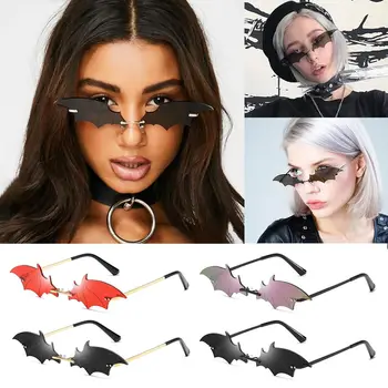 Модная уличная одежда UV400, солнцезащитные очки в форме летучей мыши, настоящие пленочные линзы, женские очки, Женские солнцезащитные очки